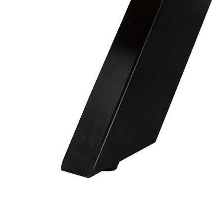 Salontafel deens ovaal mangohout 120cm walnoot Livy