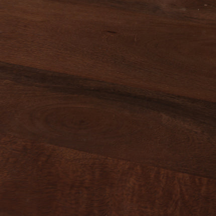 Salontafel octagon 2delig bruin mangohout Loes