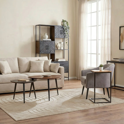 Vloerkleed Japandi beige 160x230cm