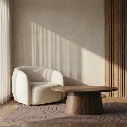 Vloerkleed Japandi taupe 160x230cm
