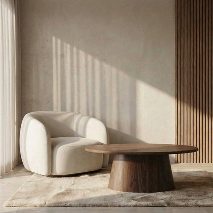Vloerkleed beige 200x300cm hoogpolig