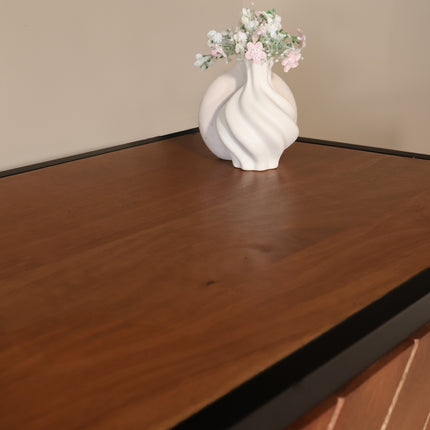 Tv meubel visgraat bruin mangohout 180cm Danae