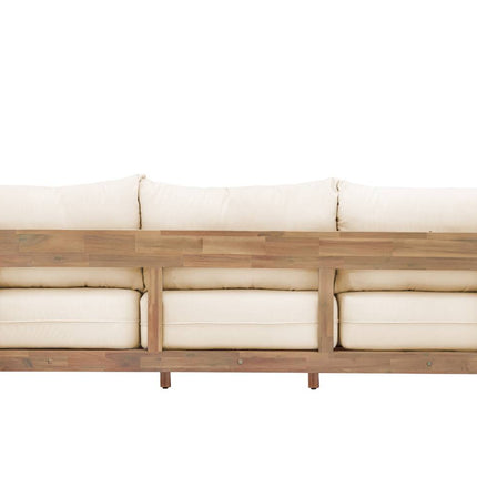 Tuinbank Bruno beige acaciahout 210cm