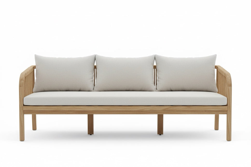 Tuinbank Peggy 3 zits 190cm acaciahout beige