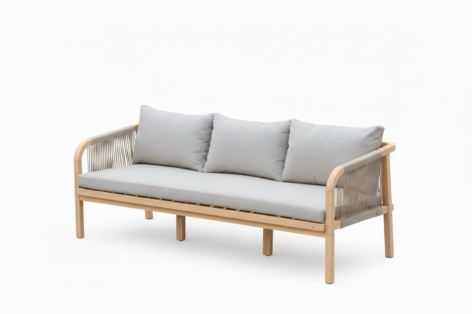 Tuinbank Peggy 3 zits 190cm acaciahout beige