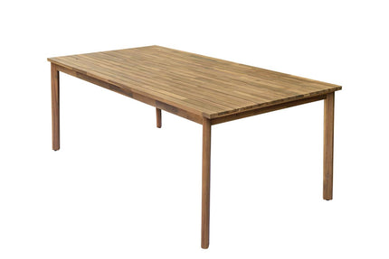Tuintafel rechthoekig 200cm bruin acaciahout Brooklyn