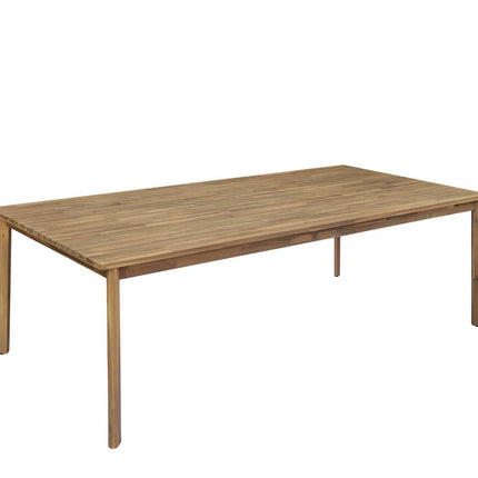 Tuintafel rechthoekig 240cm bruin acaciahout Brooklyn