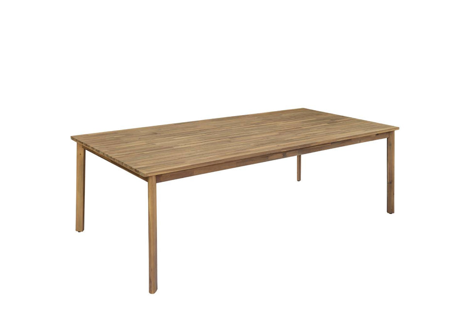 Tuintafel rechthoekig 240cm bruin acaciahout Brooklyn