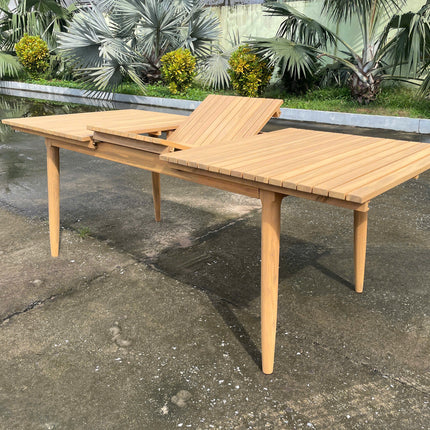 Uitschuifbare tuintafel 160-210cm Elin acaciahout