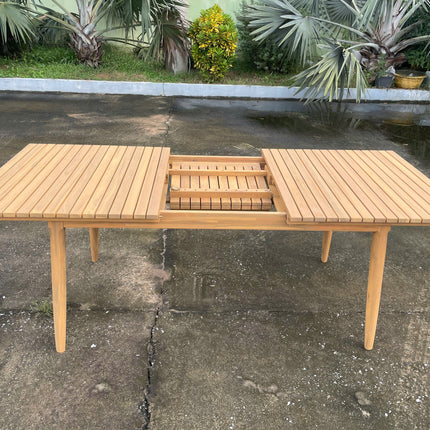 Uitschuifbare tuintafel 160-210cm Elin acaciahout