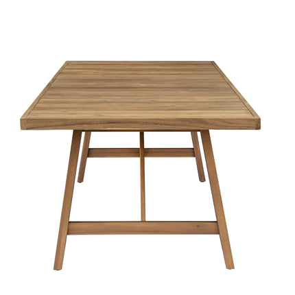 Tuintafel rechthoekig 260cm bruin acaciahout Valencia