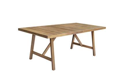 Tuintafel rechthoekig 260cm bruin acaciahout Valencia