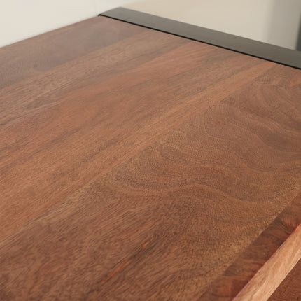 Tv meubel bruin mangohout 180cm Linde