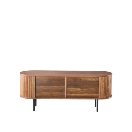 Tv meubel Japandi walnoot MDF 140cm Simon