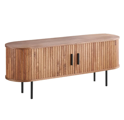 Tv meubel Japandi walnoot MDF 140cm Simon