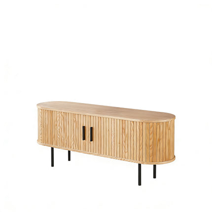 Tv meubel Japandi lichtbruin MDF 140cm Simon