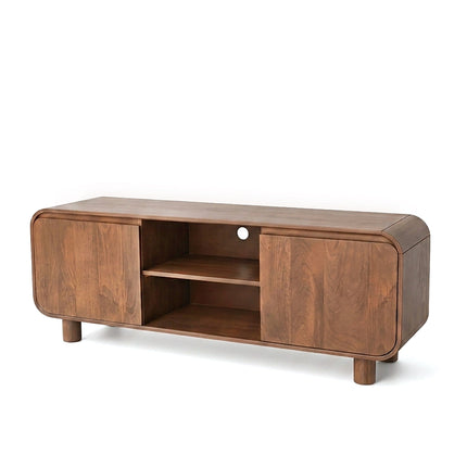 Tv meubel Japandi walnoot mangohout 150cm Viggo