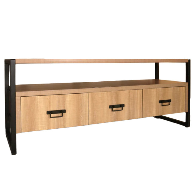 Tv meubel bruin melamine 150cm Harper