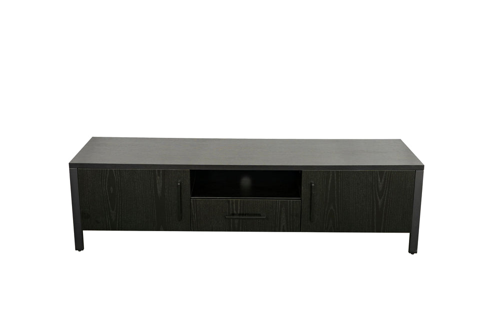 Tv meubel zwart melamine 170cm Bente