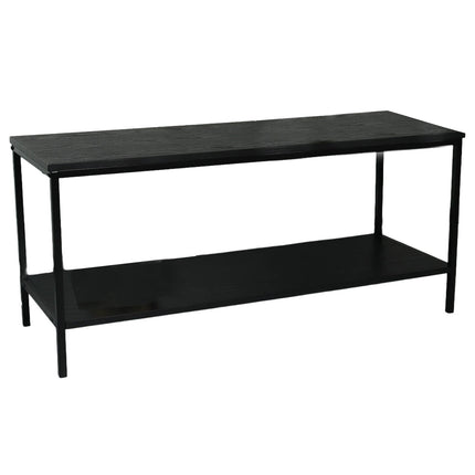 Tv meubel zwart MDF 100cm Puck