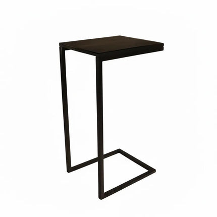 Tweedekans model: Bijzettafel Jerry 68cm zwart mangohout