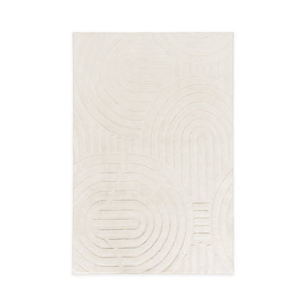 Vloerkleed Japandi gebroken wit 200x300cm