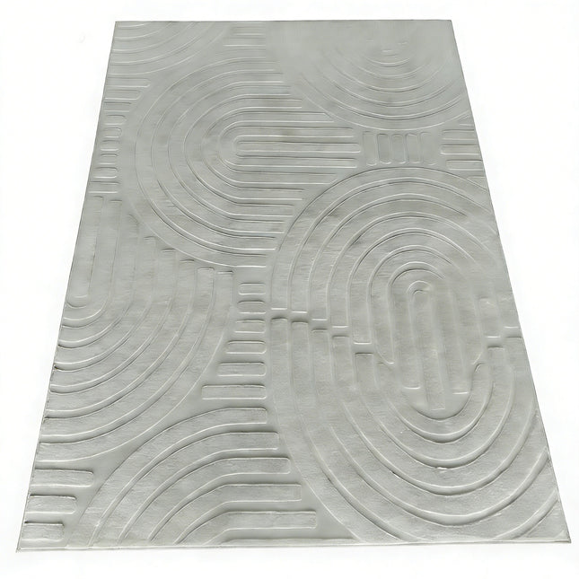 Vloerkleed Japandi gebroken wit 200x350cm