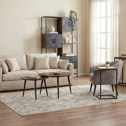 Vloerkleed perzisch 200x300cm beige