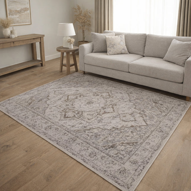 Vloerkleed perzisch 200x350cm beige