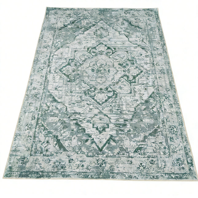 Vloerkleed perzisch 160x230cm groen