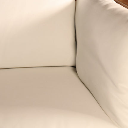 Loungebank tuin Xandra wit acaciahout 169cm