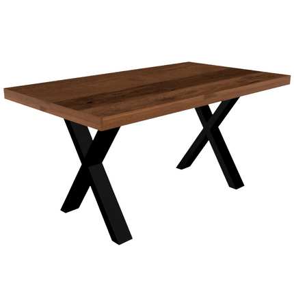 Eettafel Xavier rechthoekig 160cm bruin mangohout