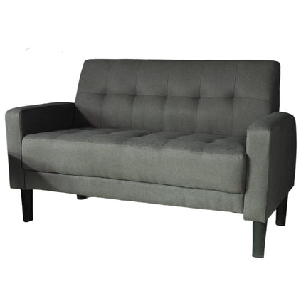 Zitbank grijs stof 120cm Ghislaine