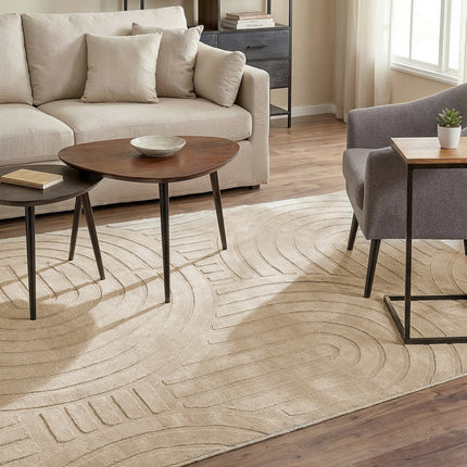 Vloerkleed Japandi beige 200x300cm