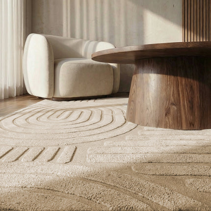 Vloerkleed Japandi beige 200x300cm