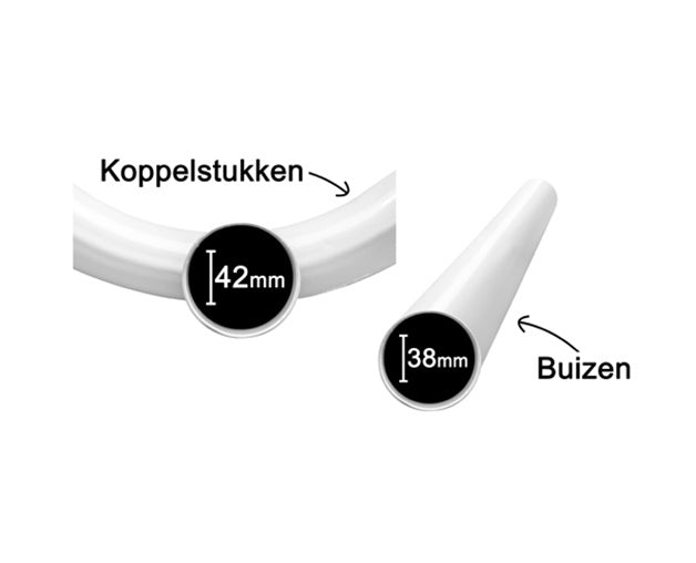 Partytent grijs semi professioneel 3x4m