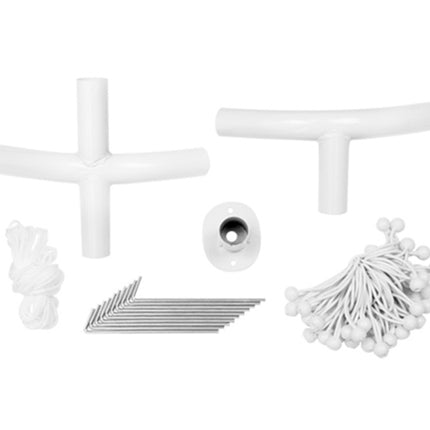 Partytent zwart semi professioneel 3x6m