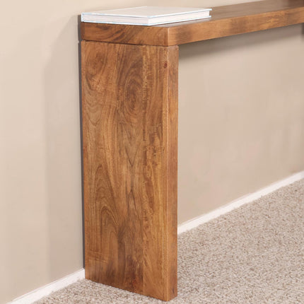 Bijzettafel 150cm mangohout Randy bruin