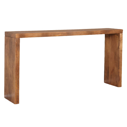 Bijzettafel 150cm mangohout Randy bruin