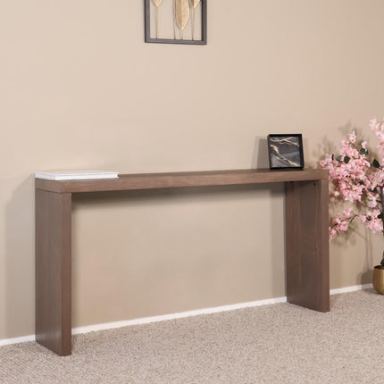 Bijzettafel 150cm mangohout Randy walnoot