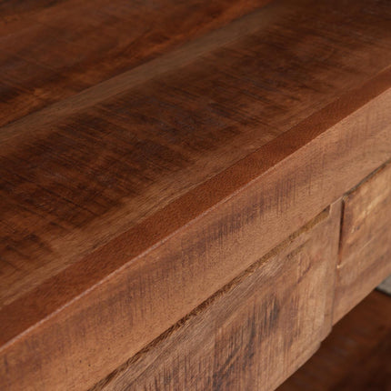 Bijzettafel 120cm mangohout Vera bruin