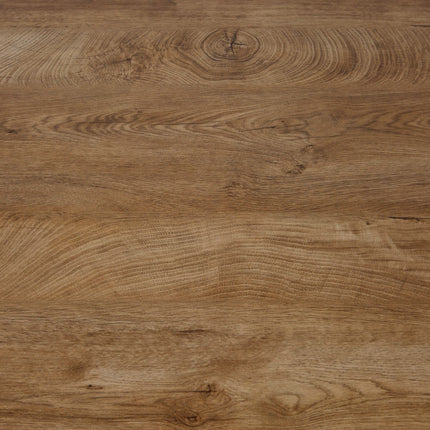 Eettafel Japandi Amber rond 120cm bruin MDF
