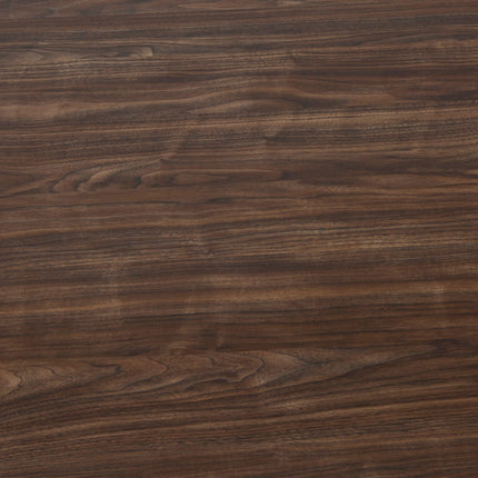 Eettafel Japandi ovaal 200cm bruin melamine Hano