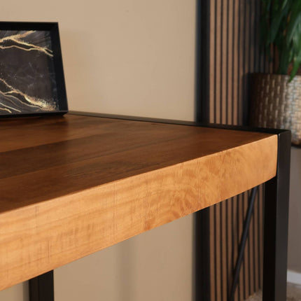 Bureau Nicko 145cm bruin mangohout