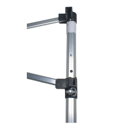 Easy up 3x6m zwart 40mm met zijwanden