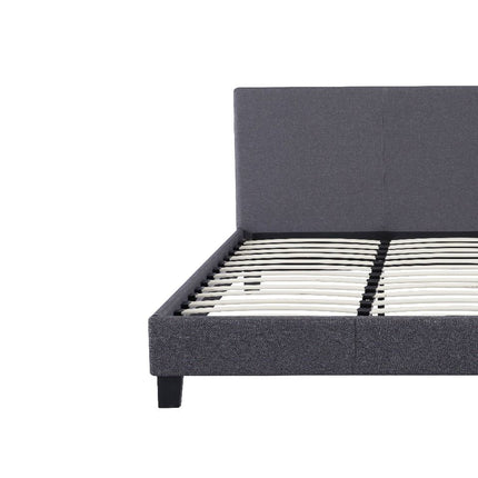 Bedframe Dico 180x200cm antraciet stof bed ledikant