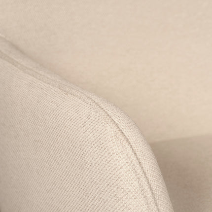 SET DEAL 6 stuks: Eetkamerstoel draaibaar Dakota beige stof