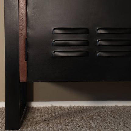 Dressoir mangohout 200cm walnoot Jazzy