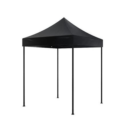 Easy up 2x2m zwart met zijwanden