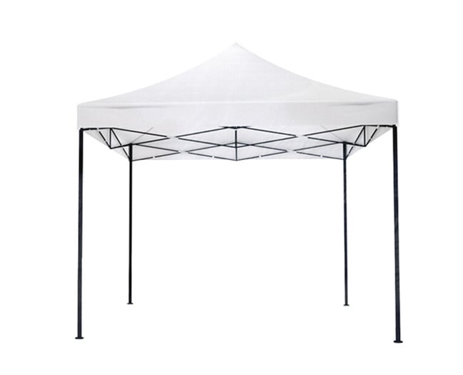 Easy up 3x3m wit zonder zijwanden